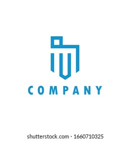  the letter I collaborated with the letter M using a line. The logo is suitable for business companies, technology, etc.