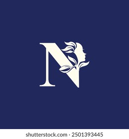Letter collection vector logo design with beauty concept