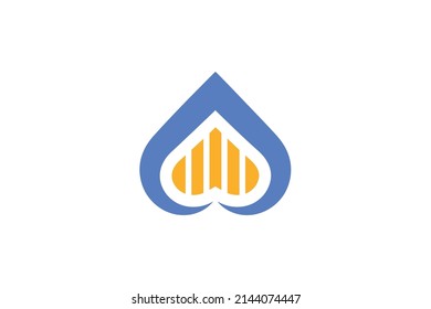 Letter A Colored Logo Vector