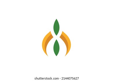 Letter A Colored Logo Vector