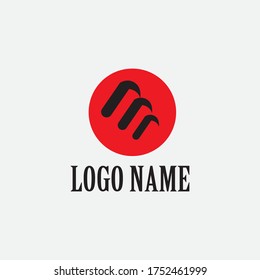 letra A logo creativo colorido para diseño vectorial