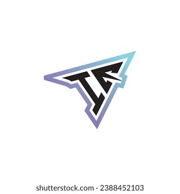 IE letter combination cool logo esport or gaming initial logo as a inspirational concept design