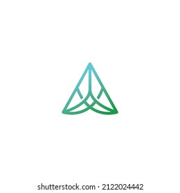 Logo-Design einer Kombinationslinie buchstabieren