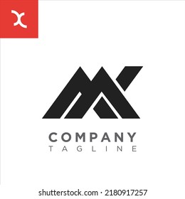Modernes Logo-Design für Buchstabenkombination