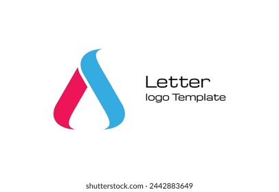 Letter A Company logo. Initial based Alphabet icon logo