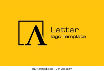 Letter A Company logo. Initial based Alphabet icon logo