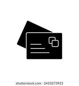 letter concept line icon. Simple element illustration. letter concept outline symbol design.