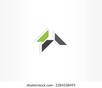 Icono de diseño de logotipo de concepto de letra