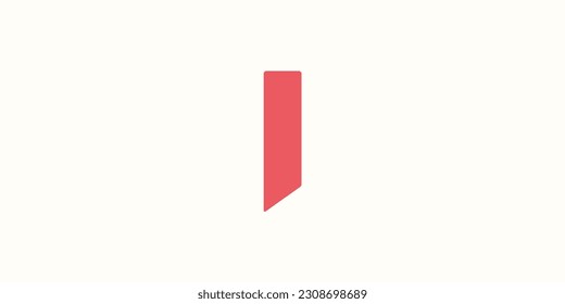 
Concepto de carta, concepto de logotipo de tipografía, logotipo de monograma y logotipo de la letra inicial, moderno y sencillo