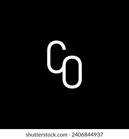 letter CO,OC logo,letter CO logo,Initial letter CO logo design, Letter CO alphabet logo design vector,Letter C O logo CO icon symbol element,letter O C logo vector template.