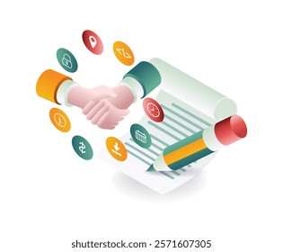 Letter of cooperation to develop business
