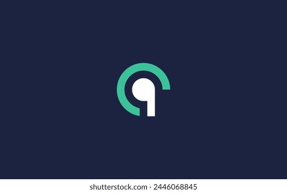 letra cp con círculo logo diseño Vector diseño Plantilla inspiración