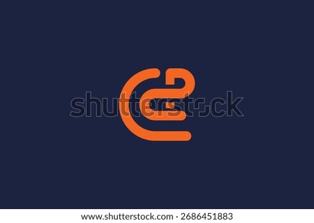 letter cp logo icon design vector template	
