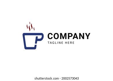 Letter CP or PC Logo Template Design