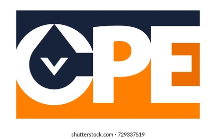 Letter CPE Logo Mining 