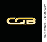 Letter CQB Simple Geometric Modern Business Icon Technology Design Logo