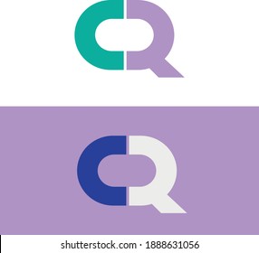 Logo-Design des Buchstaben CR CREATIVE