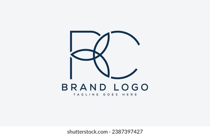 letter CR logo design vector template design for brand.