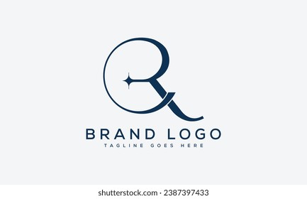 letter CR logo design vector template design for brand.