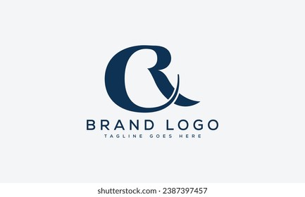 letter CR logo design vector template design for brand.