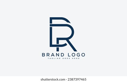 letter CR logo design vector template design for brand.