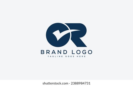 letter CR logo design vector template design for brand.