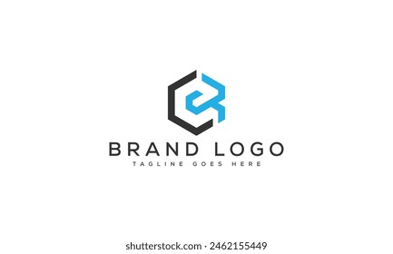 letter CR logo design vector template design for brand