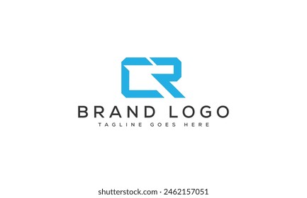 letter CR logo design vector template design for brand