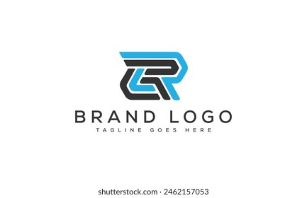 letter CR logo design vector template design for brand