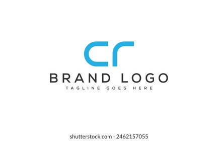 letter CR logo design vector template design for brand