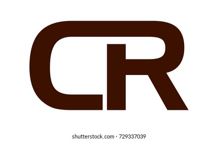 Letter CR Logo Modern 