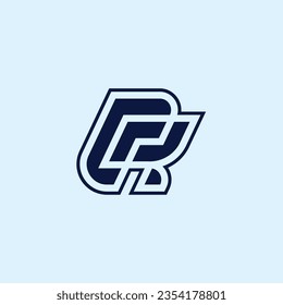 Buchstaben CR oder RC-Logo
