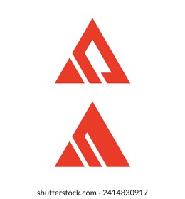 letter a creative icon logo design 