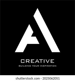 Letter A Creative Logo Design-Vorlage