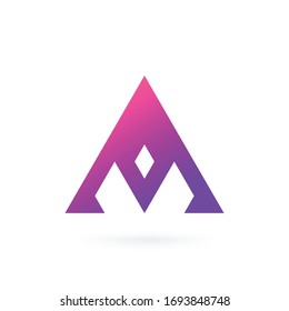 A Letter Creative Modern Logo Design Icon Vector Template