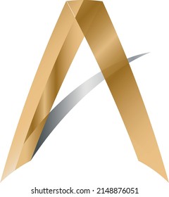 A letter creative template design