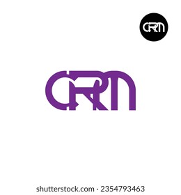 Letter CRM Monogram Logo Design