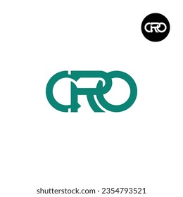 Letter CRO Monogram Logo Design
