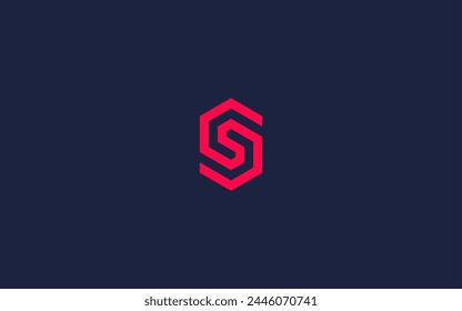 letter cs with hexagon logo icon design vector design template inspiration