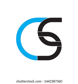 Letter Cs Logo Design Vector Stock Vector (Royalty Free) 1442387360 ...