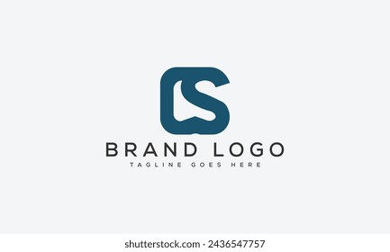 letter CS logo design vector template design for brand.