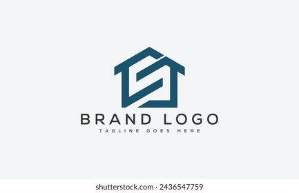 letter CS logo design vector template design for brand.