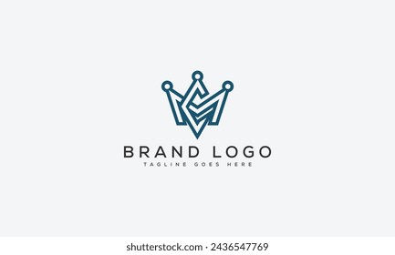 letter CS logo design vector template design for brand.