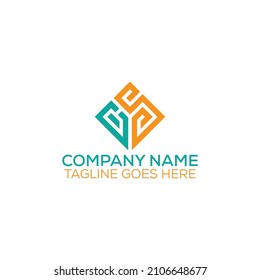 Letter CS or SC logo design