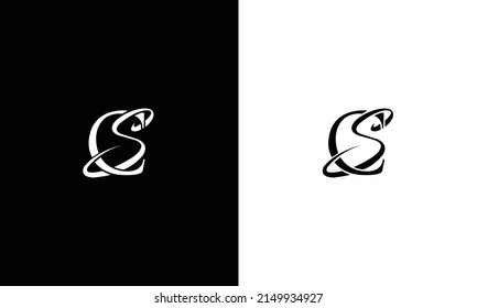 Letter CS SC Logo Design, Creative Minimal CS SC Monogram