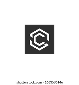 Letter CS, SC logo Template Vector