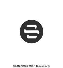 Letter CS, SC logo Template Vector
