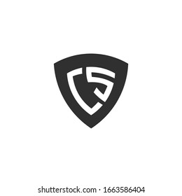 Letter CS, SC logo Template Vector