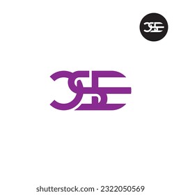 Letter CSE Monogram Logo Design