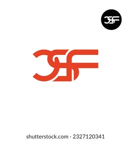 Letter CSF Monogram Logo Design